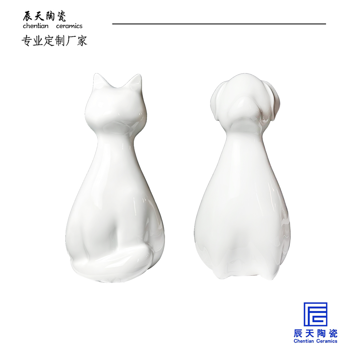 <b>客户定制 现代设计卡通坐立动物摆件</b>